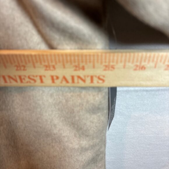 Bleeker & Broad Mens XL Beige Wool Blend Quilted Shirt Jacket - Picture 8 of 14